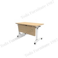 Fabricant chaise de bureau pliante en bois salle de réunion table de conférence bureau et chaise d'école table de formation pliante