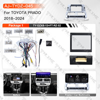 Radio para Auto Maisimei de 12.3 Pulgadas con Navegación y Multimedia para Toyota Prado / Land Cruiser Prado 2018-2024, Pantalla Táctil con Video
