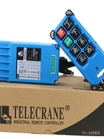 Télécommande industrielle sans fil F21-E2B-8 pour palan électrique, compatible Portugal et Brésil (simple)