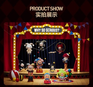 Popmart Série Why so Serious labubu dimoo Hacipupu Pendentif en vinyle et peluche, Carte suspendue tendance, Boîte mystère, Cadeau d'Halloween et de Noël - Product Image 4