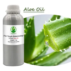 Natürliches Pflanzenextrakt-Aloe-Öl 100% reines Aloe-Vera-Öl für das Haar wachstum Hautpflege Körper gesichts pflege
