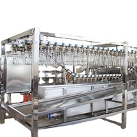 Excellente Qualité petite échelle compacte caille volaille canard oie poulet plumeuse machines d'abattage équipement de traitement
