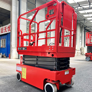 Elevador de Tijera Eléctrico Autopropulsado, con Batería, Certificado CE ISO, Estructura de Patas Plegables - Product Image 3