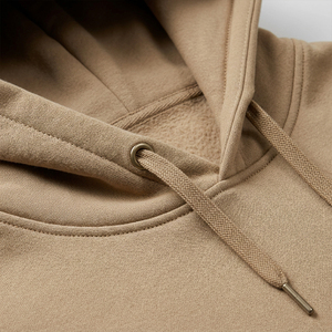 Sweat-shirt oversize pour femme, couleur beige, minimaliste, en coton lourd, écologique, séchage rapide, esthétique, tons terreux, streetwear - Product Image 5