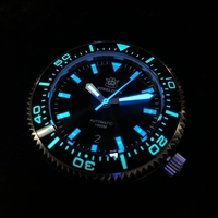 Montre automatique de plongée mécanique en acier inoxydable STEELDIVE SD1976 NH35, résistante à l'eau jusqu'à 1000 m