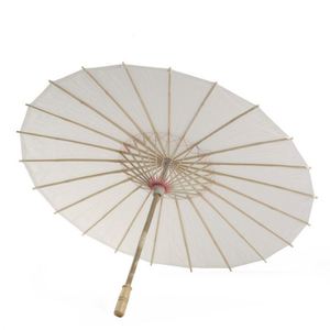 Parasol de mariage blanc de haute qualité en promotion, souvenir personnalisé avec logo, pagode en papier - Product Image 2