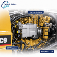 Pompe d'injection de carburant 319-0677 pour moteur CAT C7 C9, pompe à injection hydraulique pour excavatrice 3190677 325D 330D 324D 336D, système HEUI