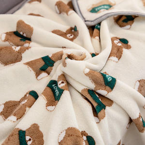 كلب النوم بطانية الحيوانات الأليفة بطانية محددة المرجانية أفخم الكلب بطانية الخريف والشتاء - Product Image 2