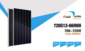 Panneau solaire monocristallin <span class=keywords><strong>JA</strong></span> <span class=keywords><strong>SOLAR</strong></span>, solution d'alimentation fiable, 720 W 730 W - Product Image 1