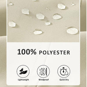 Chaqueta Ligera con Cremallera para Hombre, Tallas Grandes, Estilo Urbano Vintage, Ropa de Moda para Exteriores, por Fabricante de Ropa Teñida Lisa - Product Image 5