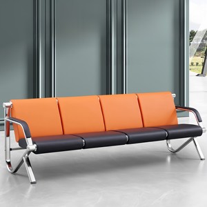Silla de Espera de Alta Calidad y Diseño Moderno para Aeropuerto, Ideal para Clínicas, Bancos, Oficinas y Salas de Espera de Hospitales, Banca Pública y Sofá - Product Image 1