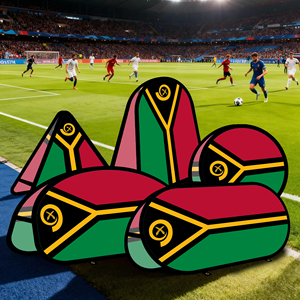 Bannière pop-up en forme de haricot Vanuatu, motifs personnalisés pour la promotion de campagnes publicitaires en extérieur sur les prairies - Product Image 2