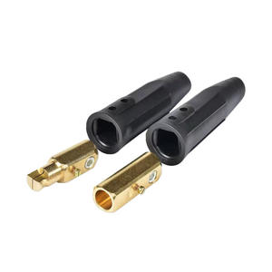 Autres connecteurs rapides de style américain, câbles de soudage en laiton, connecteur droit conique 65987 - Product Image 3