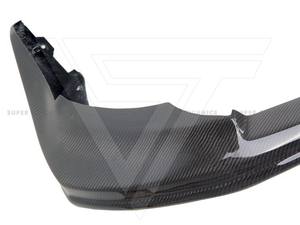 Labbro anteriore personalizzato in fibra di carbonio per 2008 2015 mitiamo Lancer <span class=keywords><strong>Evo</strong></span> X auto paraurti aggiornato stile Jun - Product Image 3