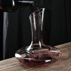 ขวดใส่ไวน์ทรงขวดแก้วคริสตัลเทียมขนาดใหญ่สำหรับร้านอาหาร - Product Image 4