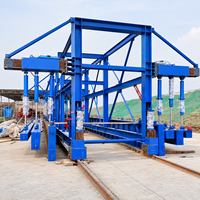Chariot à câbles hydraulique OEM Gaofei 2026 avec système hydraulique importé, acier Q235, capacité 50 000 kg pour la construction de tunnels et le drainage du béton