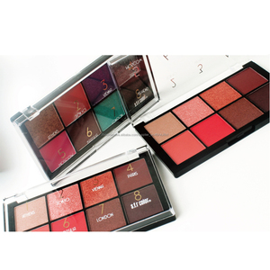 Mới Đến Lãng Mạn Màu Sắc <span class=keywords><strong>Eyeshadow</strong></span> Palette Nhãn Hiệu Riêng Sắc Tố Ép Nhà Sản Xuất Chuyên Nghiệp - Product Image 2