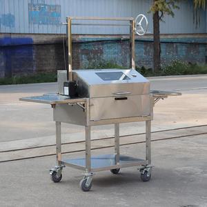 In acciaio inox BBQ griglia a carbone portatile all'aperto argentina BBQ Santa Maria Grill - Product Image 4