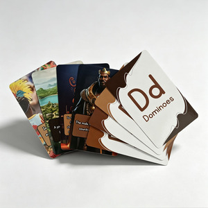 Carte Flash Educative Personalizzate con Alfabeto della <span class=keywords><strong>Cultura</strong></span> Africana per l'Apprendimento Cognitivo dei Bambini, Metodo Montessori - Product Image 1