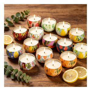 Coffret Cadeau de Bougies de Voyage en Boîte Métallique – Mélange de Soja Aromatique Portable – Promotion Boutique de Fêtes – Sélection de Souvenirs et d'Expositions - Product Image 6