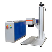 Machine de marquage laser à fibre LOORUN 20W 30W 50W 100W (tête Lasermech) pour pierre, caoutchouc, bois et MDF avec prise en charge LAS/DST