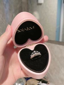 Женское кольцо с бриллиантом из серебра 925 пробы - Product Image 4