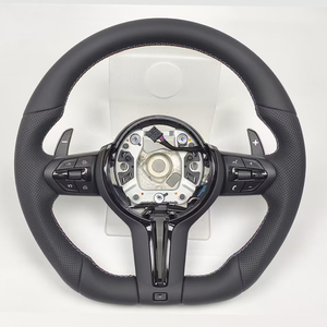 พวงมาลัยรถหนังแบบมีรูพรุนสไตล์สปอร์ต M5สำหรับ <span class=keywords><strong>BMW</strong></span> F10 F15 <span class=keywords><strong>F11</strong></span> F21 F23 F45 F46 F87 F30 F31 F33 F36 F02 F01 - Product Image 4