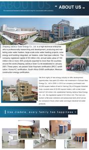 Kolektor Air Panas Tenaga Surya Pipa Panas Vakum Tekanan Tinggi JIADELE Pabrik OEM Kolektor Surya Pipa Panas - Product Image 6