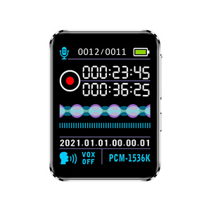 Thẻ TF độ nét cao giảm tiếng ồn ai ghi âm thông minh cuốn sách điện tử MP3 Bút ghi âm hẹn giờ điều khiển bằng giọng nói - Product Image 2