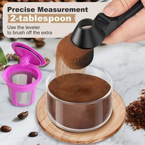 Nueva Cuchara de Café de Plástico Moderna y Minimalista con Mango Largo, Gran Capacidad y Diseño Antiderrames - Product Image 2