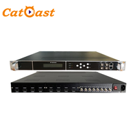 Gateway de 16 Sintonizadores DVB-S2 DVB-T2 ISDBT a IP y Convertidor Codificador de 8 HDMI a IP