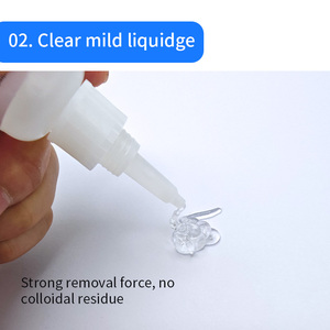 Crème Décolleuse d'Adhésif pour Extensions de Cheveux Comblinees 25g Non Toxique Sûre Rapide et Facile à Utiliser pour Salon et Usage Domestique - Product Image 5