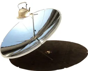 Parabolic Solar Cooker Outdoor Camping Cooking Boil Water Sun Oven