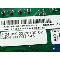 Carte PCI DeviceNet anti-poussière 00150533 de haute qualité pour module de communication d'armoire de commande de robot industriel KUKA 00-150-533