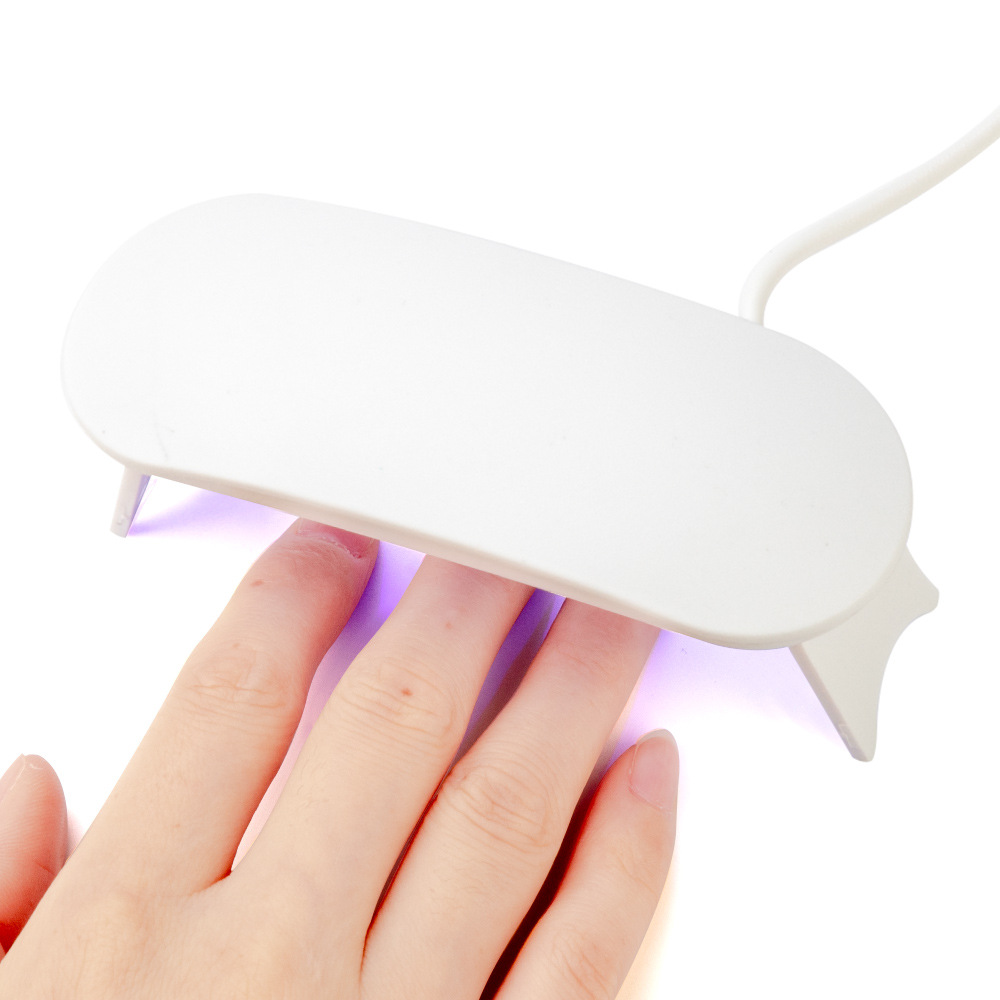 Лидер продаж, красивая портативная мини-Сушилка для ногтей, 6 Вт, Бытовая пластиковая электрическая светодиодная УФ-лампа для ногтей, лучшая светодиодная УФ-лампа для гель-ногтей