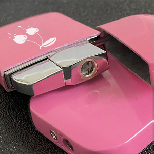 <span class=keywords><strong>Briquet</strong></span> <span class=keywords><strong>rose</strong></span> coupe-vent à flamme <span class=keywords><strong>rose</strong></span>, mignon, cadeau pour filles, nouveau style, vente en gros - Product Image 4