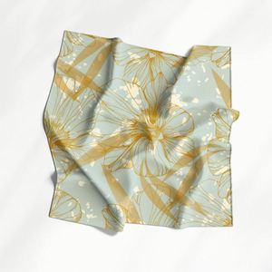 Foulard en Soie 90x90, Bandana Personnalisé en Soie, Foulards en Soie Personnalisés, Commandes en Gros pour Détaillants, Boutiques, Revendeurs et Organisateurs d'Événements - Product Image 6