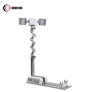 Vehicle <strong>Roof</strong> Mounted Telescope <strong>Mast</strong> Tower with 4 LED Lights for Fire Truck - Product Image 3