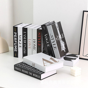 Table basse pliable de ferme moderne de luxe inspirée par la pile de faux <span class=keywords><strong>livres</strong></span> pour étagère ou salon décor à la maison - Product Image 3