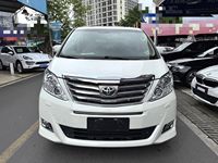 Подержанный Toyota Alphard, белый, бензин, 3.5 л, пассажирский минивэн, АКПП, левый руль, 2012 год, продается