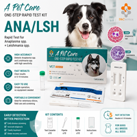 Kit de test rapide canin S&C Biotech CDV/CAV Distemper/Hepatitis Combo Test