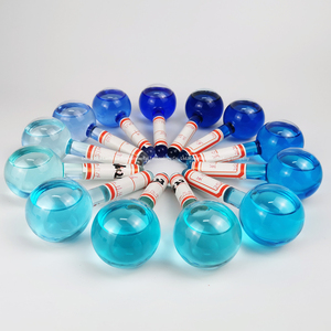 Productos más vendidos, productos de belleza al por mayor, masajeador para el cuidado de la piel, rodillo facial azul, globos de hielo mágicos - Product Image 5