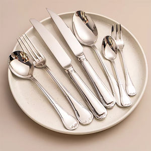 Роскошный современный легкий набор из нержавеющей стали и столовых приборов для ресторана-оптовая продажа Ложка Вилка Нож Посуда - Product Image 6