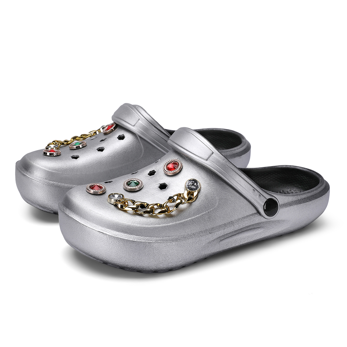 silvery