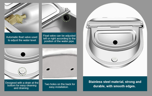 Nueva Botella de Agua Portátil Muhe de Acero Inoxidable de 500 ml <span class=keywords><strong>para</strong></span> Mascotas, <span class=keywords><strong>Perros</strong></span> y Gatos, con Tazón <span class=keywords><strong>para</strong></span> Beber, <span class=keywords><strong>para</strong></span> <span class=keywords><strong>Perros</strong></span> Pequeños, Medianos y Grandes, Uso <span class=keywords><strong>en</strong></span> Exteriores - Product Image 2