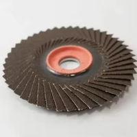 Disque à lamelles en oxyde d'aluminium 4,5 pouces 115 mm, meule abrasive de qualité industrielle pour métal et acier