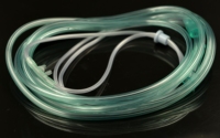 Cannule nasale souple verte haute sensibilité avec tube intégré pour une administration efficace de l'oxygène – Tailles nourrisson/enfant/adulte – Idéale pour les voyages