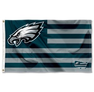 Fabricación de Alta Calidad, Entrega Rápida, Bandera Personalizada de los Kansas City Chiefs de 3x5 Pies, 100% Poliéster, 150x90cm, Banderas de los Philadelphia Eagles - Product Image 1