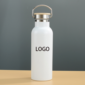 स्टाइलिश 304 स्टेनलेस स्टील पानी की बोतल अमेरिकी बड़े मुंह डबल दीवार इन्सुलेट स्पोर्ट्स हैंडल यात्रा कप - Product Image 1