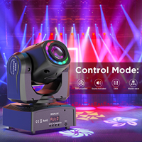 U`King 50W LED Beam Moving Head Lichter mit Musterprojektion, Schwenkbarer Kopf Bühneneffektbeleuchtung LED RGBW Beam Bühnenlicht